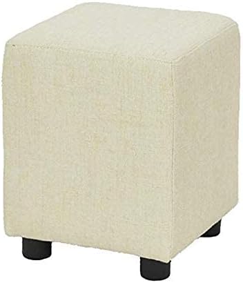 Ottoman,A Fabric Sofa Stool - Foyer Shoes Bench Square Pedal Multi-Function Dressing Stool Footstool