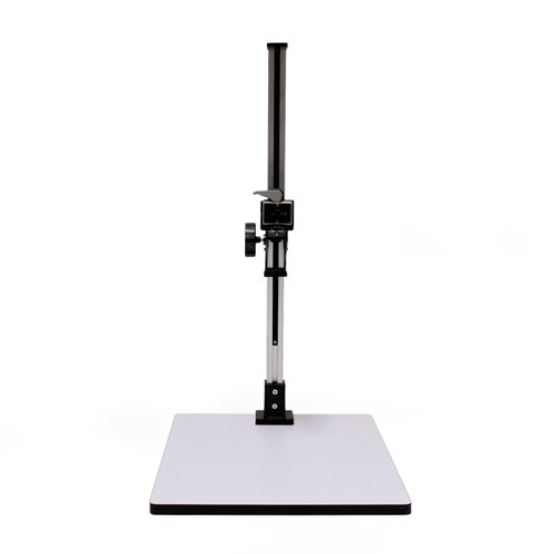 High Load 28 inch Copy Macro Stand with 15.75 inch x 19 inch Base, Quick Release Mount
