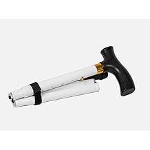 Ambutech Folding Adjustable Cane- T-Handle 35-39in
