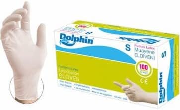 Dolphin Pudralı Lateks Eldiven S beden
