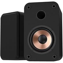 LONPOO 30W RMS Computer Speakers for Gaming and Music, Bluetooth 5.3 Bookshelf Speakers for Desktop PC and Laptop with 3" Aluminum Drivers, USB & AUX Inputs, Sold as Pair