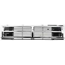 Replacement Grille Assembly Compatible with Toyota 4Runner 1987-1989 Center (4-Cyl 2.4L)