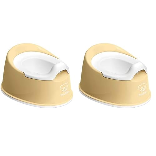 BabyBjorn Smart Potty, Powder YellowWhite Pack of 2