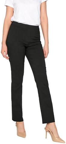 Long Tall Sally LTS Stretch Straight Leg Pants Black