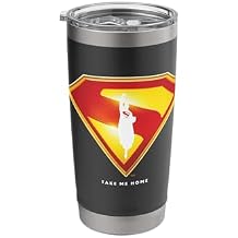 Superman (2025 Movie) Take Me Home Shield Stainless Steel Insulated Tumbler