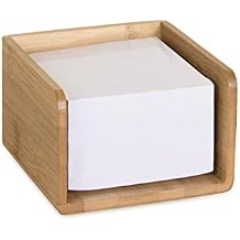 OSCO Bamboo Memo Pad Holder with 500 Sheets of Paper, BAM-MP1
