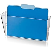 Officemate Wall File Letter Size, Clear (21434)