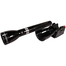 Maglite, Rechargeable LED Flashlight, System 3, 120 Volt AC Converter, Black