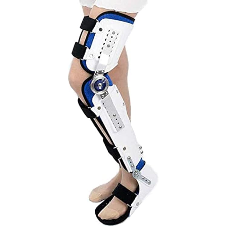Knee Abduction Splint, Foot Ankle Orthosis, Foot Protector, Post-Operative Leg Fracture, Articulated Knee Orthosis 502