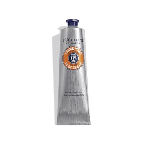 LOCCITANE 15% Shea Butter Foot Cream Enriched with Lavender & Arnica. 5.30 fl oz