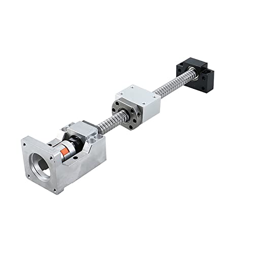 1604 Linear Motion CNC Ball Screw with Anti Backlash Nut, Coavoo SFU1604 1740mm  68.5 inch 16mm Ballscrew  BK12 BF12 Bearing End Support  Coupler  Nut Housing  Motor Mount for Nema 23 Stepper
