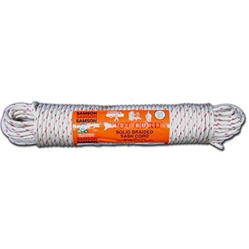Samson Rope 001016001060 #8 Spot 14 x 100 Cotton Sash Cord