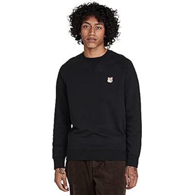 Maison Kitsune Mens Fox Head Patch Classic Sweatshirt