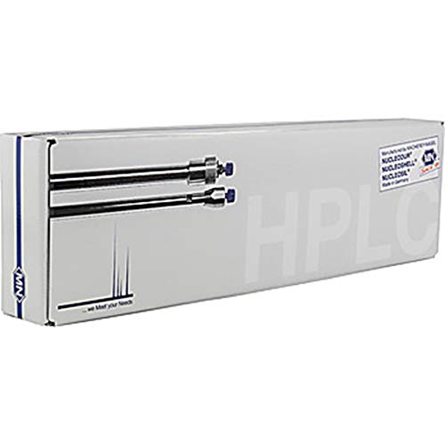 MACHEREY-NAGEL 720936.4 Nucleosil 100-5 C18 AB HPLC 1 Column, Analytical, 250 mm Length, 4 mm ID, USP L1