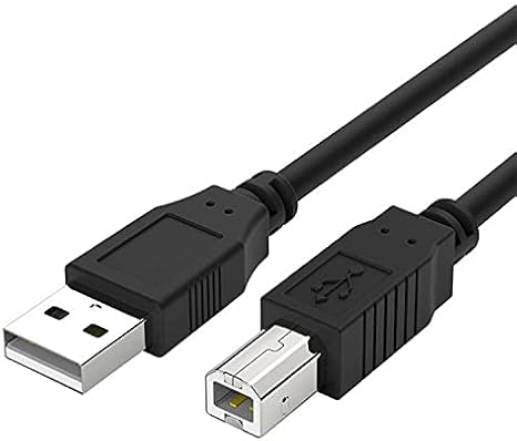 Envy Pro 6455 Printer Cable Compatible with HP Envy 5055/5255 /5660/6055/6075/6455/6475 Printer Cable to USB Photo 6255/7155/7855 Cord 10 Feet