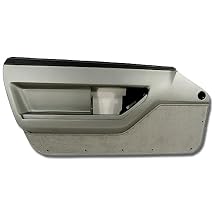 Deluxe Door Panels - Coupe Gray for 1984-1987 C4 Corvette