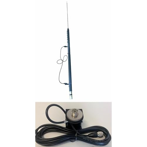 Harvest OUTB2000 HF6M 9 Bands Mobile Antenna and Sirio KF Gutter Mount Kit
