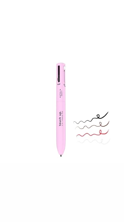 Katelia Beauty Touch Up 4-in-1 Makeup Pen (Eye Liner, Brow Liner, Lip Liner, Highlighter) (Makeup Pen A + Refill Set)