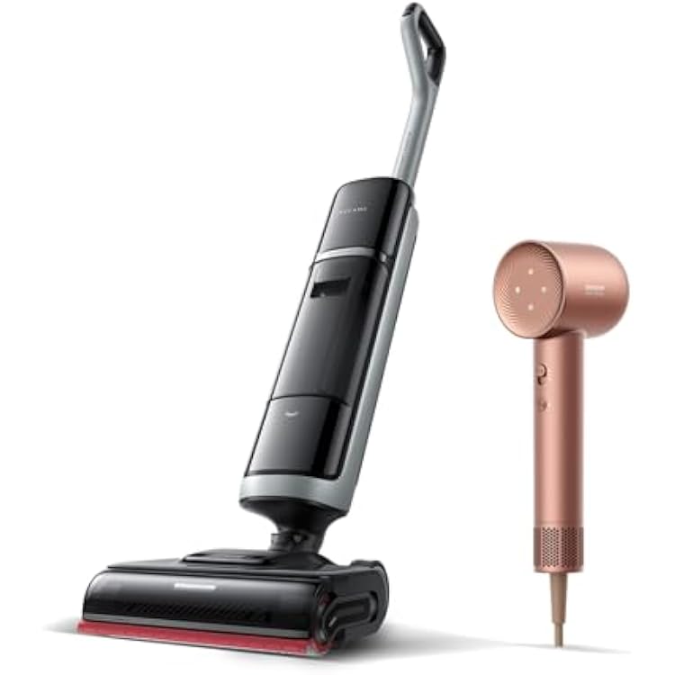 DREAME H15 Pro Heat Wet Dry Vacuum Cleaner & Hair Glory Combo High-Speed Hair Dryer