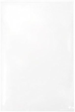 ClearBags Flat Open Top Bags, 4x6, 100 Pack, Clear Photo Storage Bag, Plastic Sleeves, Sheets for Art, Crafts, Envelopes, Mats or Backing Board, Crystal Clear, Archival Safe, B4X6NFA