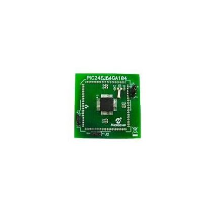 Plug-in Module with a 44-pin PIC24 MCU Sample, Plug into The Main Processor Socket