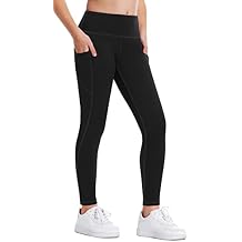 Ewedoos Girl's Athletic Leggings with Pockets Kids Yoga Pants Leggings for Girls Active Running Dance Tights