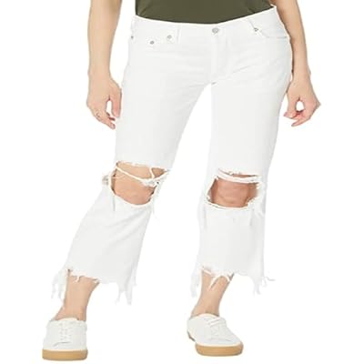 Free People womens We the Free Maggie Mid-rise Straight Leg