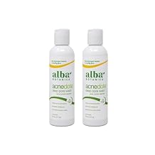 Alba Botanica Natural Acnedote Deep Pore Wash, 6 Ounce. (Pack of 2)