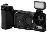 Tilta Khronos Street Snap Kit Compatible with iPhone 17 Pro Black | Focus PD Handle, Mid-Level Tray | Daylight Mini LED | 58mm Magnetic Polarizer & Diffusion Filter
