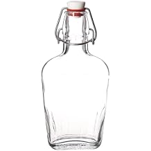 Bormioli Rocco Pocket Flask, 8.5 oz, Clear