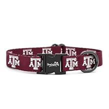 Texas A&M Aggies Collars and Leashes | Officially Licensed | Adjustable-Fits All Pets! (Small Collar)