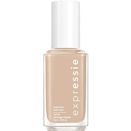 essie Expressie Nail Polish, Quick-Dry Muted Beige Nail Polish, Vegan, Millennium Momentum, 0.33 fl oz