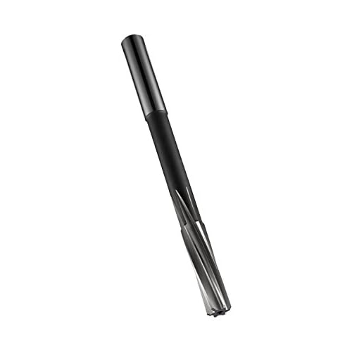 Dormer B18013.0 NC Reamer for High Precision Chucks, Bright Coating, Cobalt High Speed Steel, Head Diameter 13 mm, Flute Length 44 mm, Full Length 151 mm