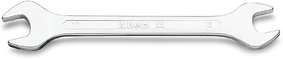Beta 55 Series Double End Open End Wrench, Metric 13mm x 17mm