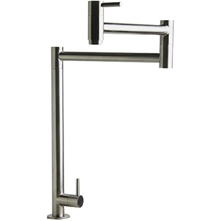 ALFI brand AB5018-BSS Retractable Pot Filler Faucet, Brushed Stainless Steel