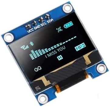 SANEC OLED 0.96 inch 128x64 Pixel Display Module - Blue