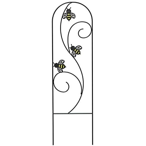 Panacea 81451 Bee-Conscious Pot Trellis, Black, 36 H