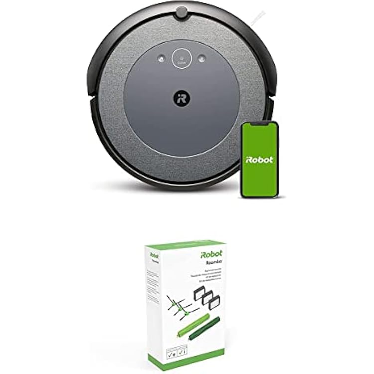 iRobot Roomba i3 (3150) Wi-Fi Connected Robot Vacuum Vacuum - Wi-Fi Connected Mapping Authentic Replacement Parts- Roomba e and i Series Replenishment Kit