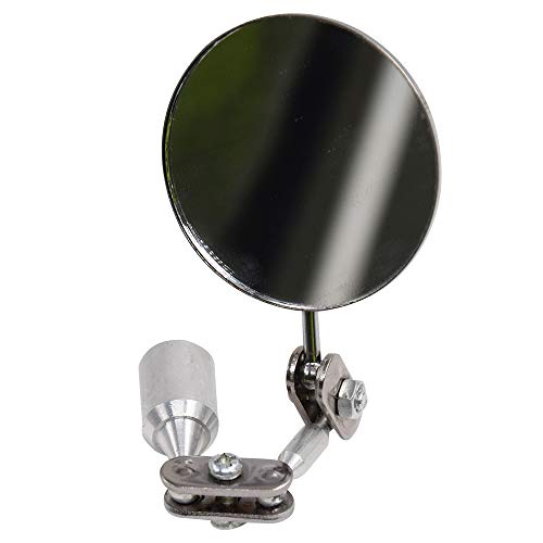 HARDK Inspection Mirror Magnetic Base - 2.16 in. Swivel Angle Ball Joint Antenna Mirror Arc MIG Spot Welding Equipment Inspection Tools
