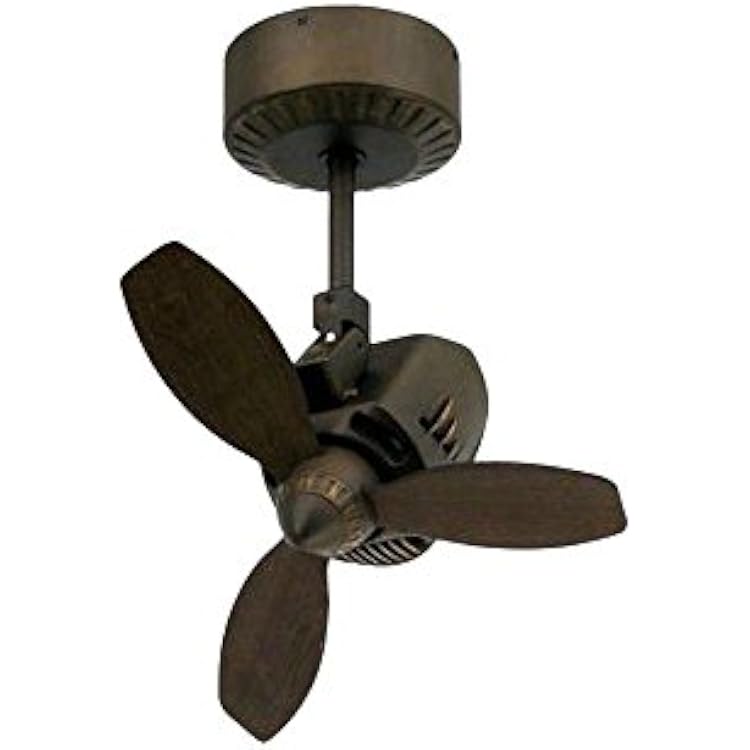 Mustang 18 Oscillating IndoorOutdoor Ceiling Fan in Rubbed Bronze