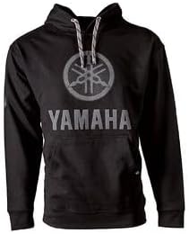 Yamaha Hooded Sweatshirt Cotton Polyblended Classic Hoodie Powersports Motorcycle ATV UTV Kangaroo Pocket and Drawstring Hood