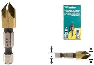 Timberline - Titanium Countersink 5/16"Diametermeter (608-751)