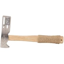 FOSA Magnetic Roofing Hammer, Multifunctional Roofing Hatchet Hammer, Wood Handle Magnetic Hammer Tool, Shingle Hammers Hatchet for Roof Repair