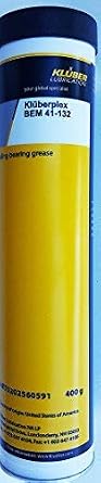 Kluber Lubrication KLUBERPLEX BEM 41-132 Rolling and Ball Bearing Grease 400 g Cartridge