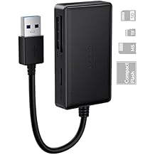 SD Card Reader 4 in 1 - iDsonix USB A 3.0 Card Reader 5Gbps for SD, TF(Micro SD), CF, MS, Support SDXC, SDHC, MMC, Micro SDXC, Micro SDHC