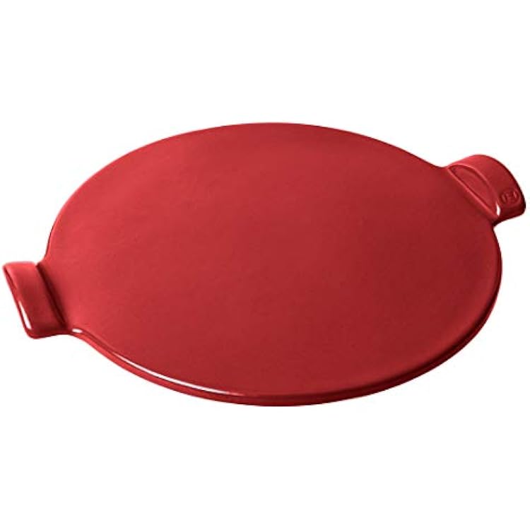 Emile Henry Flame Top 14.5 Pizza Stone, Burgundy Red