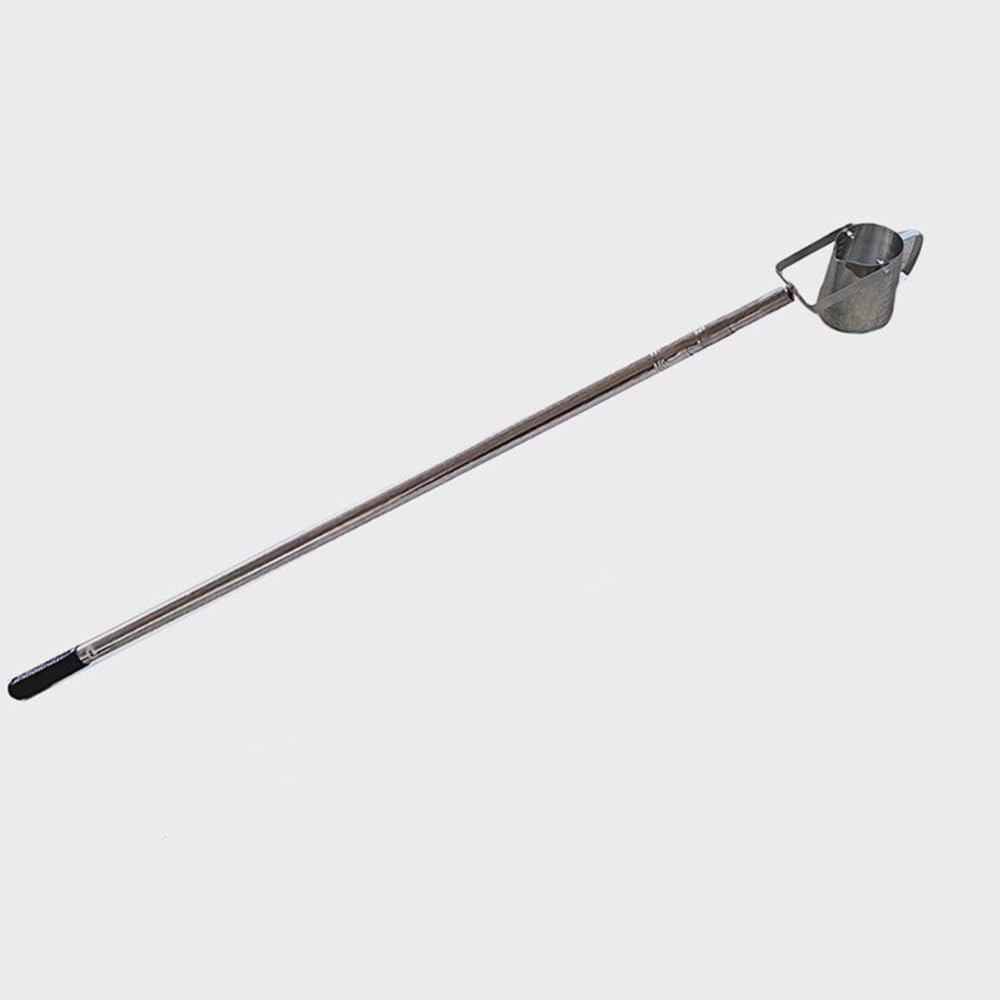 Telescopic Rods Water Sampler Telescoop Water Sampling Dipper System Stainless Steel Rod Plastic Ladle Pendulum Beaker Sampler Water Sampling Rod Vertical Swing Sampler (500ML 3M)