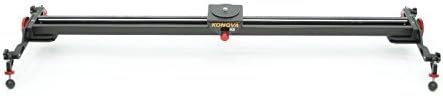 Konova Slider K5 150 (59.1 inch) Track Aluminum solid rail roller bearing for smooth slide for Camera, Gopro, Mobile Phone, DSLR, Payloads up to 55bs (25kg) with Bag