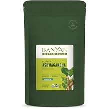 Banyan Botanicals Ashwagandha Powder Organic Ashwagandha Root Renowned Herbal Adaptogen for Natural Energy Support and Stress Support* 1/2lb Non-GMO Sustainably Sourced Vegan
