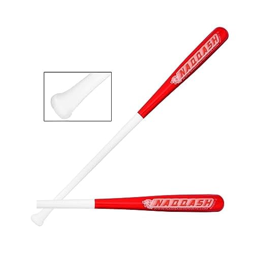 37 Inch 22 ozBarrel 2.25 Fungo Maple Wood Baseball bat Excellent Control for Coaches & Larger Sweet spot & Additional Reach and Distance, Hitting Balls to outfielders BY Naqqash Sports